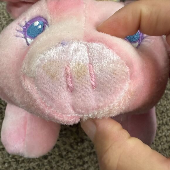 Dan Dee Piggy Bank Pink Princess Plush Stopper Collectors Choice - Picture 4 of 13